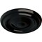 Ekena Millwork Maria Ceiling Medallion (Fits Canopies up to 1 3/4"), Hand-Painted Black Pearl, 9 5/8"OD x 1 1/8"P CM09MABPS - alternate 3